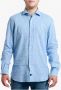 Fay Formal Shirts Blauw Heren - Thumbnail 2