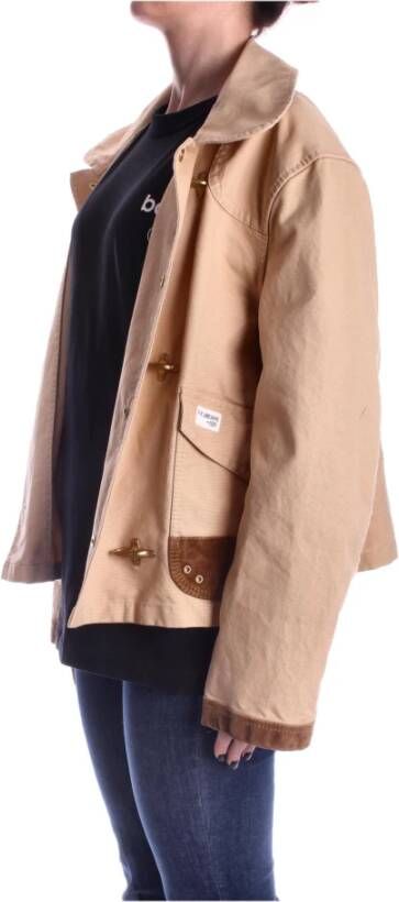 Fay Light Jackets Beige Dames