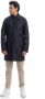 Fay Single-Breasted Coats Blauw Heren - Thumbnail 2