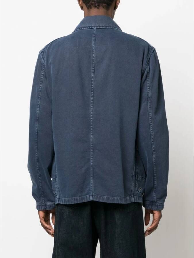 Fay Lichte jas Blauw Heren