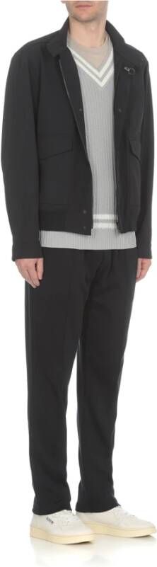 Fay Light Jackets Blauw Heren