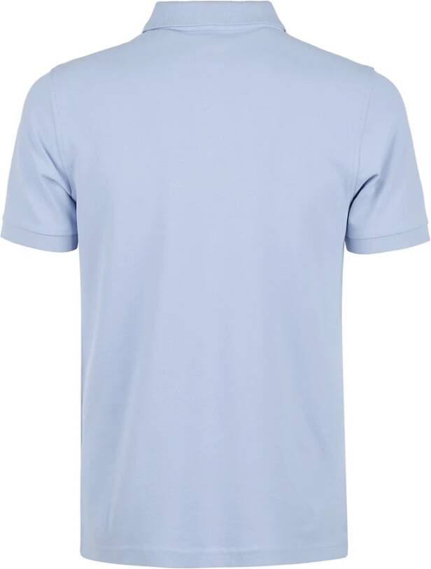 Fay Polo Shirt Blauw Heren