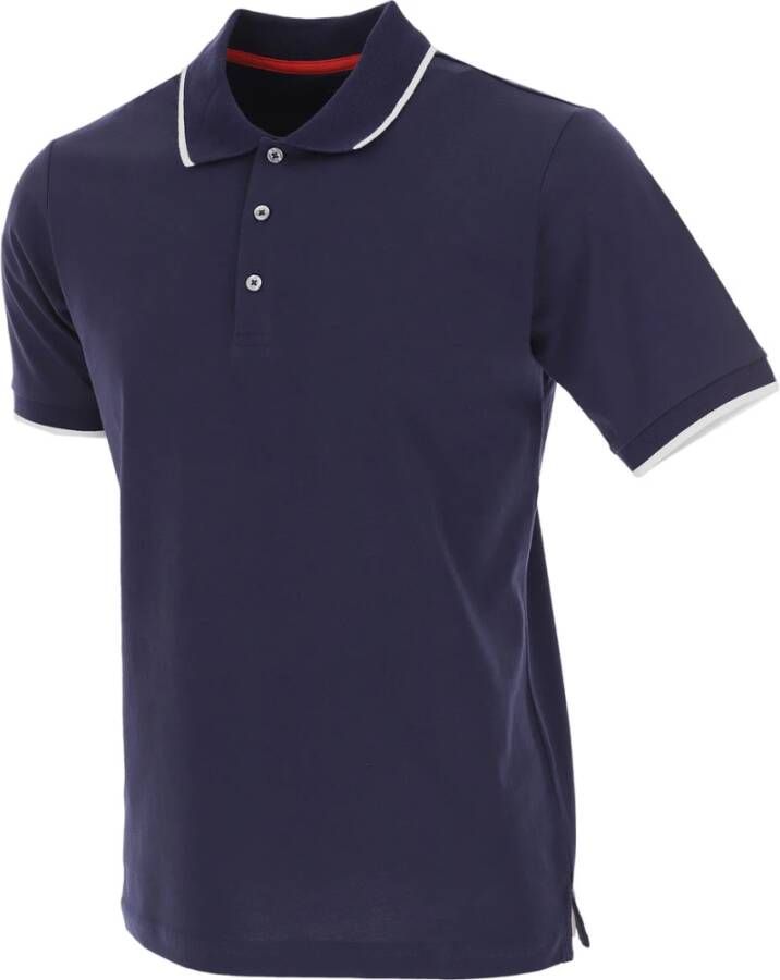 Fay Poloshirt Blauw Heren