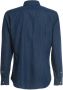 Fay Spijkerhemd Blauw Heren - Thumbnail 2