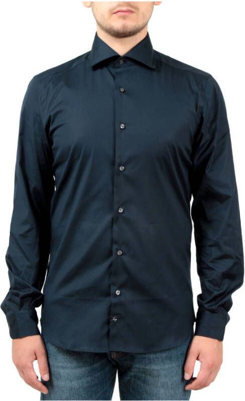 Fay Formeel overhemd Blauw Heren