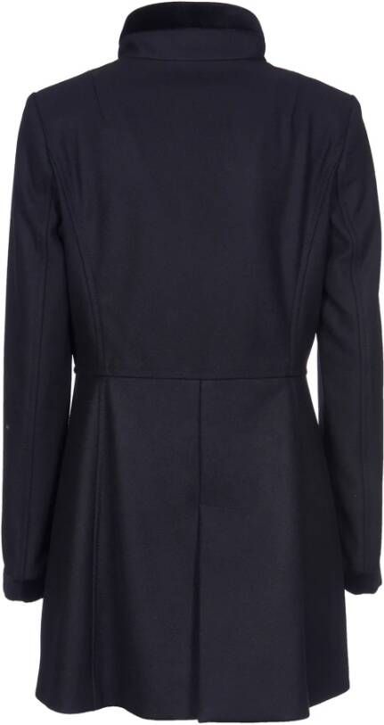 Fay Zwarte Pinafore Metalen Jassen Zwart Dames