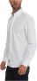 Fay Slim Fit Button-Down Casual Overhemd White Heren - Thumbnail 2