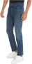 Fay Slim Fit Stone Washed Denim Jeans Blauw Heren - Thumbnail 2