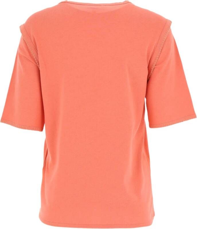 Fay T-Shirts Oranje Dames
