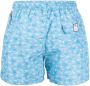 Fedeli Beachwear Blauw Heren - Thumbnail 2