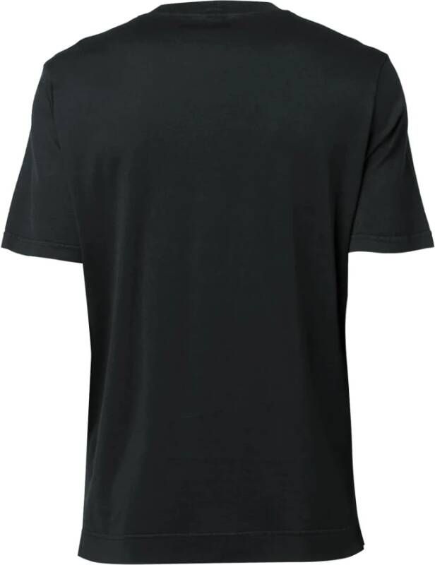 Fedeli Organisch Zwart Extreme Jersey T-Shirt Zwart Heren