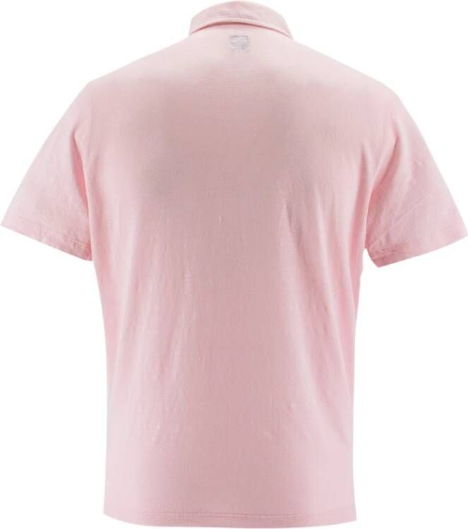 Fedeli Polo Shirt Roze Heren