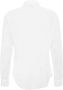 Fedeli Lange katoenen overhemd met kraag White Heren - Thumbnail 2