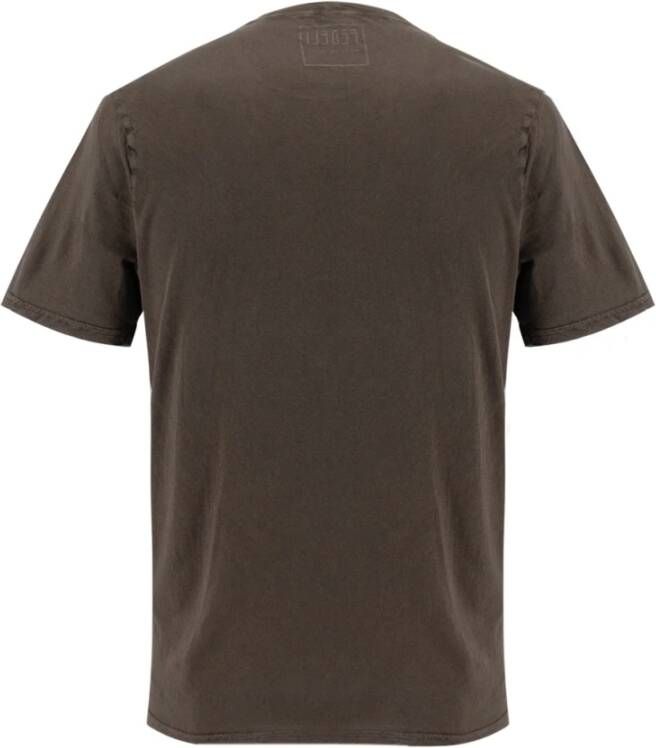 Fedeli T-Shirts Bruin Heren