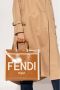 Jil Sander Clutches 'Impero' Media' Clutch in geel - Thumbnail 3