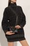 Fendi Satchels Small Leather Boston Bag in zwart - Thumbnail 5