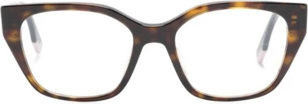 Fendi Fe50001I 052 Optical Frame Bruin Dames