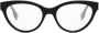 Fendi Glanzend Zwart Fe50066I Zonnebril Black Unisex - Thumbnail 2