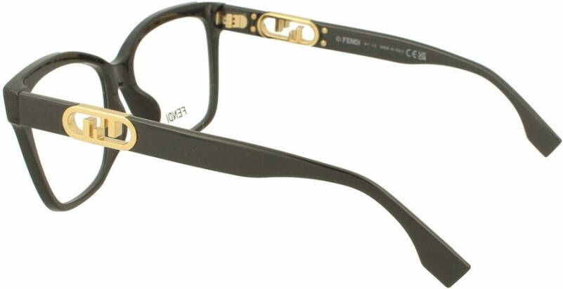 Fendi Upgrade je bril met Fe50025i Model 001 Zwart Dames