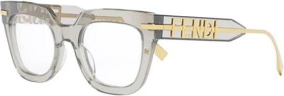 Fendi Stijlvolle dames optisch montuur Wit Dames