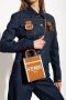 Pinko Zwarte Portemonnee met Monogram en Schouderband Black Dames - Thumbnail 5