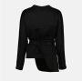 Fendi Katoenen sweatshirt met verwijderbare zak Black Dames - Thumbnail 2