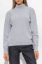Fendi Hoge Hals Oversized Trui Gray Dames - Thumbnail 2