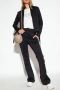 Fendi Logo FF Polyester Elastaan Broek Black Dames - Thumbnail 1