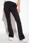 Fendi Logo FF Polyester Elastaan Broek Black Dames - Thumbnail 2