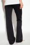 Fendi Logo FF Polyester Elastaan Broek Black Dames - Thumbnail 3