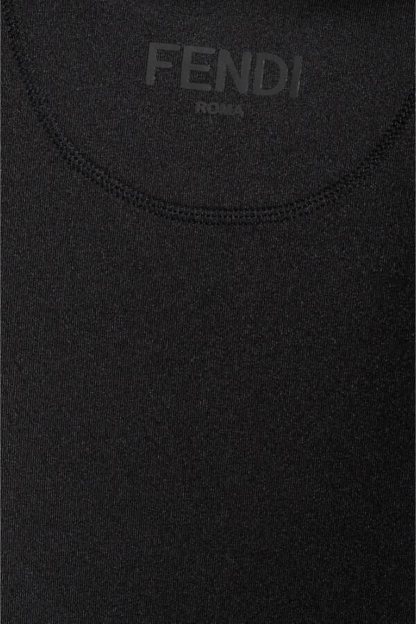 Fendi Uitlopende broek Black Dames
