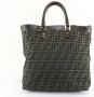Fendi Vintage Pre-owned Canvas fendi-bags Grijs Dames - Thumbnail 2