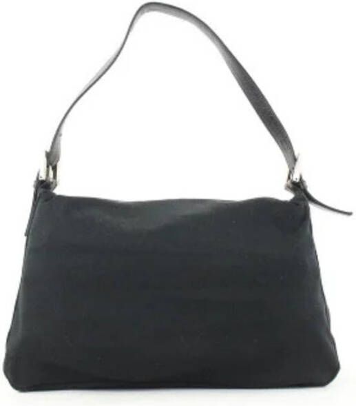 Fendi Vintage Pre-eigendom canvas Fendi-bags Zwart Dames