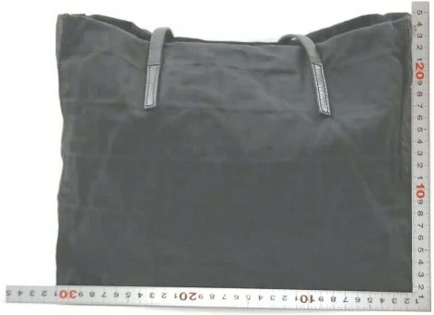 Fendi Vintage Pre-eigendom canvas Fendi-bags Zwart Dames