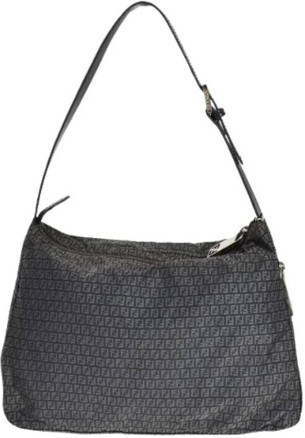 Fendi Vintage Pre-owned Fabric fendi-bags Gray Dames