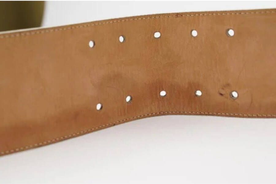Fendi Vintage Pre-owned Leather belts Wit Dames