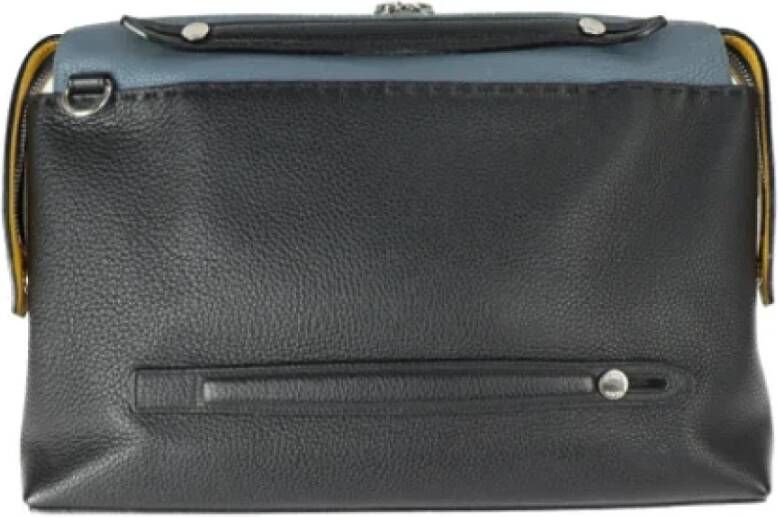 Fendi Vintage Pre-owned Leather briefcases Zwart Dames