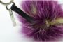 Fendi Vintage Voldoende lederen sleutelhouders Purple Dames - Thumbnail 2