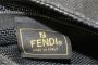 Fendi Vintage Preated Mesh Fendi-Bags Zwart Dames - Thumbnail 2