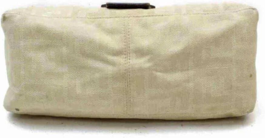 Fendi Vintage Voldoende schoudertas Beige Dames
