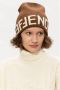 Fendi Stijlvolle hoeden in wit en blauw Brown Dames - Thumbnail 2