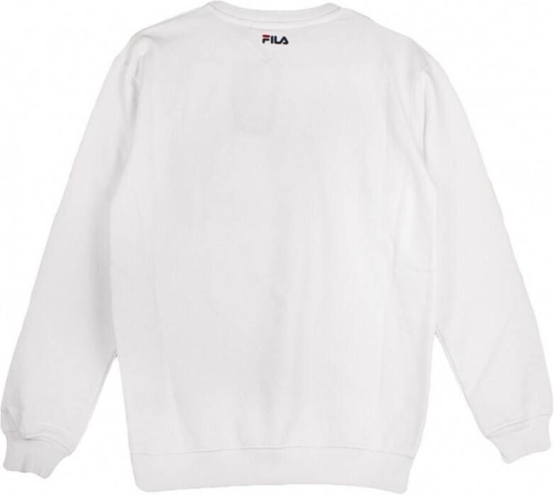 Fila Klassiek logo choke sweatshirt Wit Heren