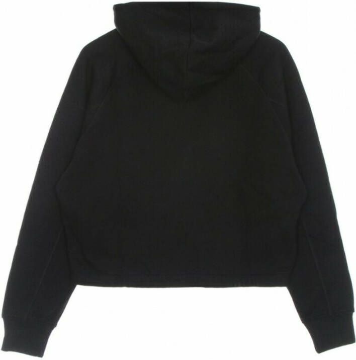 Fila Eilies bijgesneden hoodie Zwart Dames