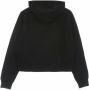 Fila Eilies bijgesneden hoodie Zwart Dames - Thumbnail 2