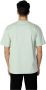 Fila Groene Effen Ronde Hals T-shirt Green Heren - Thumbnail 2