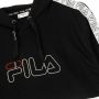 Fila Hoodie Zwart Heren - Thumbnail 2