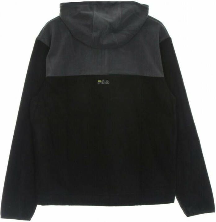 Fila Perry Fleece Half Zip hoodie Zwart Heren