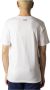 Fila Zachte katoenen T-shirt met klassieke ronde hals Wit Heren - Thumbnail 7