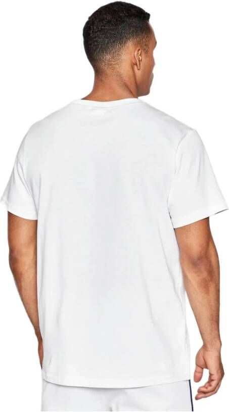 Fila Men& T-shirt Wit Heren