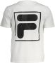 Fila Prismatische Print Katoenen T-shirt White Heren - Thumbnail 2